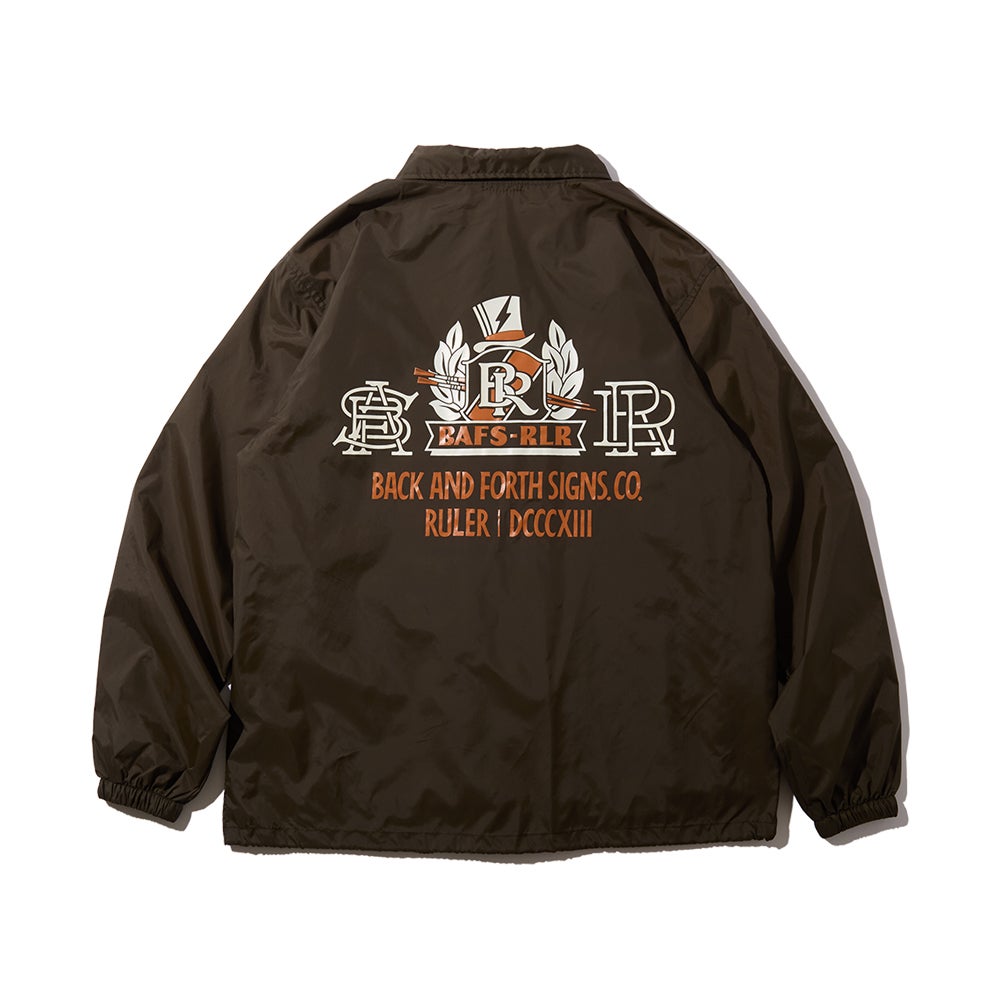 RULER ジャケット RULER ( ルーラー ）/ Bafs X Ruler W-name Coach Jacket / バック