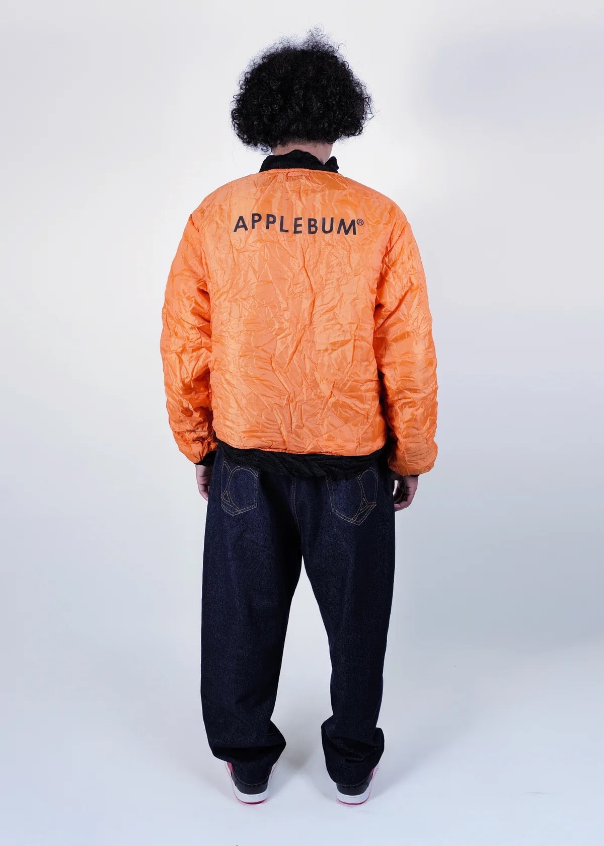 APPLEBUM (アップルバム)/ Wrinkled MA-1 Jacket リンクルド エム 